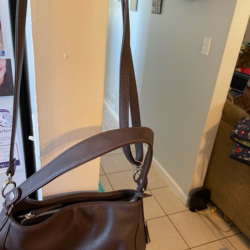 Brown Jenna Kator Collection shoulder bag